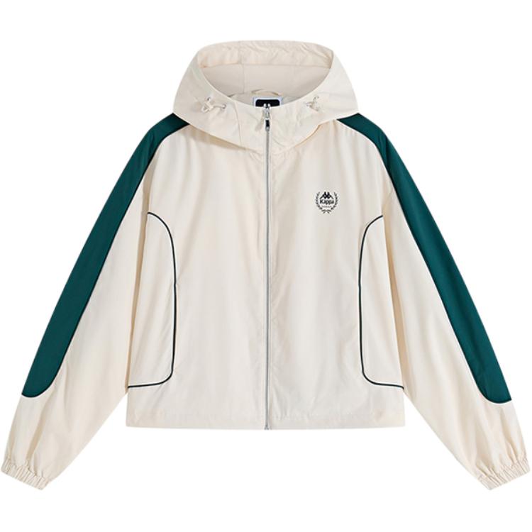 (Women) Kappa Windproof Waterproof Full-Zip Hooded Jacket Casual Sportswear K0E62FJ01-WLT