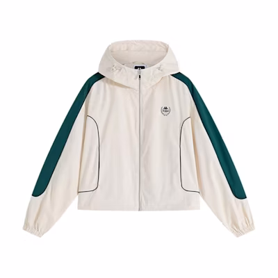(Women) Kappa Windproof Waterproof Full-Zip Hooded Jacket Casual Sportswear K0E62FJ01-WLT