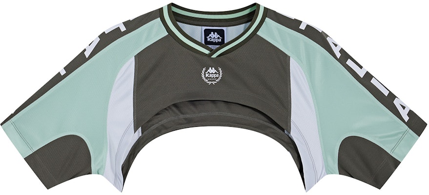 (W) Kappa X Series Baju Retro V-Leher Lengan Pendek Longgar Bola Sepak - Hijau KPDHCTD61-3731 Buy (W) Kappa X Series Baju Retro V-Leher Lengan Pendek Longgar Bola Sepak - Hijau KPDHCTD61-3731