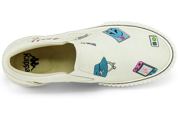 Lookbook (W) Kappa Zhao Diyu x Player Series Slip-On in Tela ''Bianco'' K0B25VS13D-024