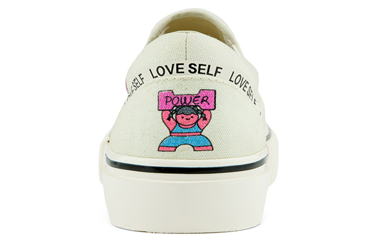 Details for (W) Kappa Zhao Diyu x Player Series Slip-On in Tela ''Bianco'' K0B25VS13D-024