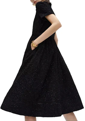 (W) KARL LAGERFELD Gaun Hitam A-Line dengan Sabuk Lengan Pendek 241L1312 Purchase (W) KARL LAGERFELD Gaun Hitam A-Line dengan Sabuk Lengan Pendek 241L1312