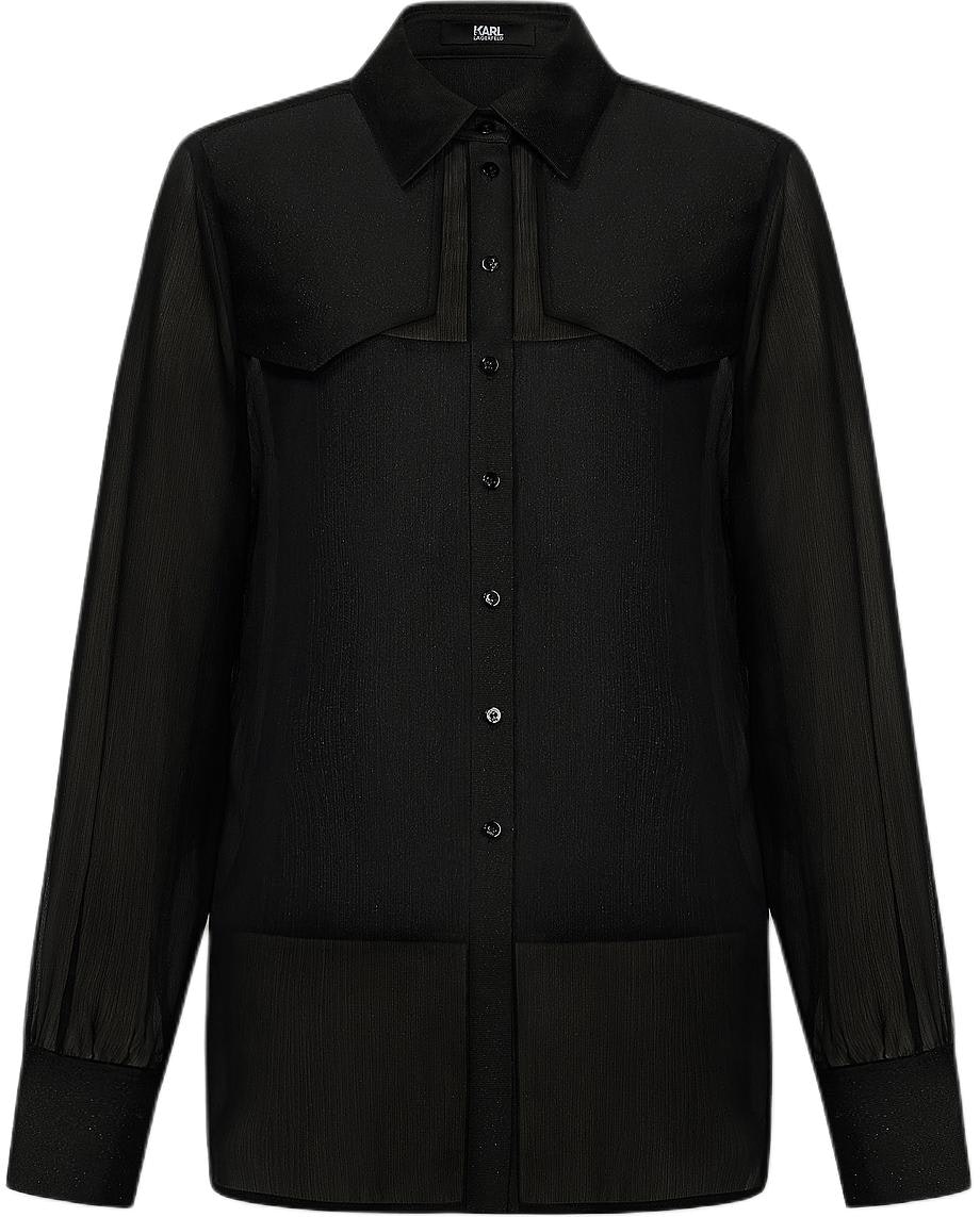 women-karl-lagerfeld-black-business-casual-long-sleeve-button-up-shirt-241-l1647