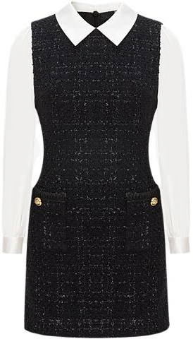 women-karl-lagerfeld-black-casual-long-sleeve-dress-with-contrast-collar-e36-w1310