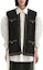 Order (Women) KARL LAGERFELD Black Colorblock Striped Button-Down Vest 236L2035