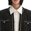 Details for (Women) KARL LAGERFELD Black Colorblock Striped Button-Down Vest 236L2035