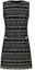 Buy (Women) KARL LAGERFELD Black Gold Tweed Sleeveless Mini Dress SS24 E41W1315
