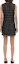 Shop (Women) KARL LAGERFELD Black Gold Tweed Sleeveless Mini Dress SS24 E41W1315