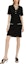 Buy (Women) KARL LAGERFELD Black Knit Short Sleeve V-Neck Crystal Dress. 241L1327