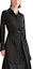 Purchase (Women) KARL LAGERFELD Black Midi Belted Long-Sleeve Shirt Dress 236L1351
