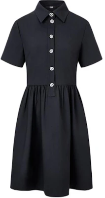 (W) KARL LAGERFELD Vestido Negro Midi Cuadrado Manga Corta SS24 Casual E32L1325-201413 Buy (W) KARL LAGERFELD Vestido Negro Midi Cuadrado Manga Corta SS24 Casual E32L1325-201413