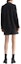 Shop (Women) KARL LAGERFELD Black Open Front Long Sleeve Knit Cardigan 231L2035