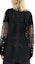 Shop (Women) KARL LAGERFELD Black Patchwork Lace Long Sleeve Shirt 221L1610