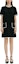 Buy (Women) KARL LAGERFELD Black Short Sleeve Casual Dress with Contrast Trim. E42W13B2