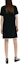 Shop (Women) KARL LAGERFELD Black Short Sleeve Casual Dress with Contrast Trim. E42W13B2