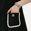 Details for (Women) KARL LAGERFELD Black Short Sleeve Casual Dress with Contrast Trim. E42W13B2
