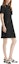 Purchase (Women) KARL LAGERFELD Black Short Sleeve Knit Mini Dress with Buttons. 236L1330