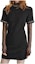 Order (Women) KARL LAGERFELD Black Short Sleeve Mini Dress 236L1334