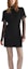 Lookbook (Women) KARL LAGERFELD Black Short Sleeve Mini Dress 236L1334