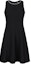Buy (Women) KARL LAGERFELD Black Sleeveless A-Line Dress with Rhinestone Details SS24 242E1392