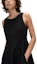 Sizing (Women) KARL LAGERFELD Black Sleeveless A-Line Dress with Rhinestone Details SS24 242E1392