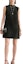 Lookbook (Women) KARL LAGERFELD Black Sleeveless Short Logo Print Dress. 231L1384