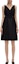 Lookbook (Women) KARL LAGERFELD Black Sleeveless V-Neck Midi Dress Elegant Style 241L1310