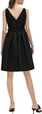 (Women) KARL LAGERFELD Black Sleeveless V-Neck Midi Dress Elegant Style 241L1310 Shop (Women) KARL LAGERFELD Black Sleeveless V-Neck Midi Dress Elegant Style 241L1310