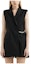 Order (Women) KARL LAGERFELD Black Solid Chain Detail Sleeveless Vest 221L1341