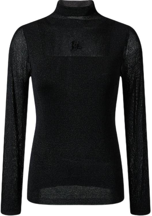 women-karl-lagerfeld-black-solid-stand-collar-knit-pullover-sweater-236-l2070