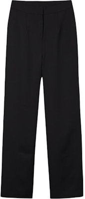 (Women) KARL LAGERFELD Black Solid Zip Straight-Leg Suit Pants. 231L1001 Buy (Women) KARL LAGERFELD Black Solid Zip Straight-Leg Suit Pants. 231L1001