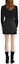 Shop (Women) KARL LAGERFELD Black Tweed High-Waisted Fringe A-Line Casual Skirt 236L1209