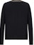 Lookbook (Women) KARL LAGERFELD Black V-Neck Long Sleeve Knit Cardigan Sweater E41W2063