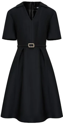 (Women) KARL LAGERFELD Black V-Neck Short Sleeve Casual Mini Dress 231L1303-174047 Order (Women) KARL LAGERFELD Black V-Neck Short Sleeve Casual Mini Dress 231L1303-174047