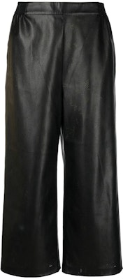 (Women) KARL LAGERFELD Black Wide-Leg Casual Pants for Everyday Comfort 225W1005999 Order (Women) KARL LAGERFELD Black Wide-Leg Casual Pants for Everyday Comfort 225W1005999