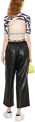 (Women) KARL LAGERFELD Black Wide-Leg Casual Pants for Everyday Comfort 225W1005999 Shop (Women) KARL LAGERFELD Black Wide-Leg Casual Pants for Everyday Comfort 225W1005999