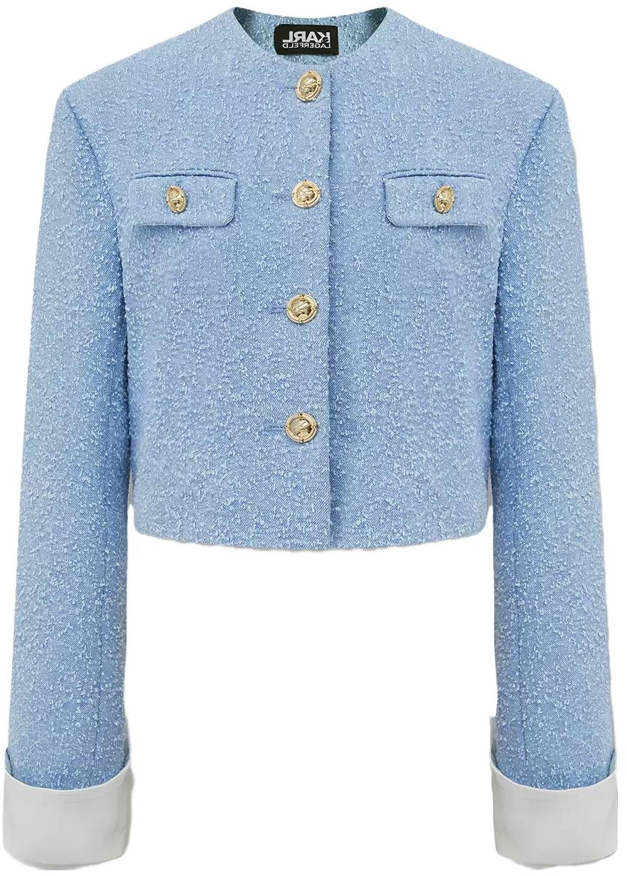 women-karl-lagerfeld-blue-long-sleeve-crew-neck-jacket-for-casual-commute-231-l1442