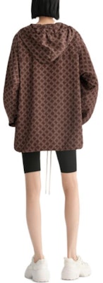 (Women) KARL LAGERFELD Brown Monogram Hooded Casual Windbreaker Jacket 236L1569-177605 Shop (Women) KARL LAGERFELD Brown Monogram Hooded Casual Windbreaker Jacket 236L1569-177605