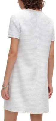 (Women) KARL LAGERFELD Casual Midi Blue High-Waist Short Sleeve Dress SS24 E41W1319 Sizing (Women) KARL LAGERFELD Casual Midi Blue High-Waist Short Sleeve Dress SS24 E41W1319