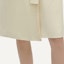 Sizing (Women) KARL LAGERFELD Double-Breasted Long Coat White E37W15C8