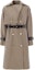 Order (Women) KARL LAGERFELD Double-Breasted Trench Coat Light Khaki Elegant Design 226L1563731
