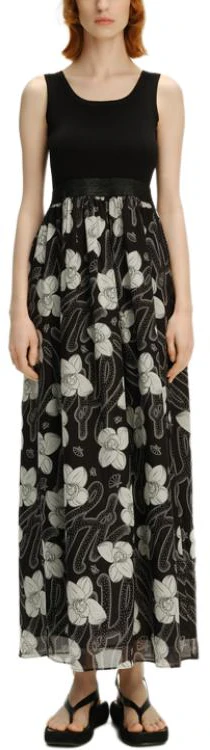 women-karl-lagerfeld-floral-print-sleeveless-u-neck-dress-black-241-l1388