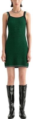 (Women) KARL LAGERFELD Green Sleeveless Knit Mini Dress for Everyday Casual Wear 236L13E2 Lookbook (Women) KARL LAGERFELD Green Sleeveless Knit Mini Dress for Everyday Casual Wear 236L13E2