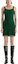 Lookbook (Women) KARL LAGERFELD Green Sleeveless Knit Mini Dress for Everyday Casual Wear 236L13E2