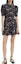 Lookbook (Women) KARL LAGERFELD Luxury Letter Print Short Sleeve Mini Dress E42W1377
