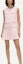 Lookbook (Women) KARL LAGERFELD Pink Sleeveless Midi Dress with Pocket and Flared Hem E41W1395