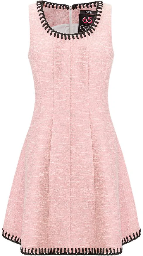 women-karl-lagerfeld-pink-tweed-a-line-sleeveless-dress-with-french-chic-style-241-l1356