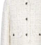 Sizing (W) KARL LAGERFELD Chaqueta Blanca Cuadros Manga Larga con Escote en V. E36W1498