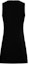 Lookbook (Women) Karl Lagerfeld Sleeveless Black Midi Dress with Zipper Detail 241L1387