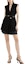 Shop (Women) KARL LAGERFELD Sleeveless Black Tie-Waist Vest with Suit Collar 221L1415